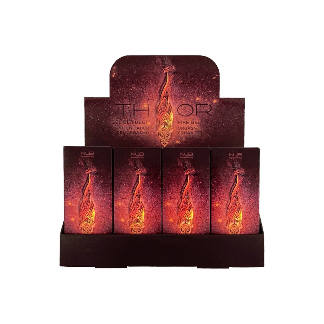 Display Box THOR Travel Size - 10 ml - EroticToyzProducten,Veilige Seks, Verzorging Hulp,Glijmiddelen,Verwarmende Glijmiddelen,Promotie Materiaal,Displays,,GeslachtsneutraalNuei