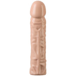 Doc Johnson Dildo 20 cm Geaderd - Huidkleurig - EroticToyzVoorbinddildo'sDoc Johnson