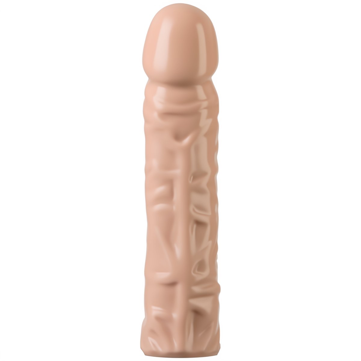 Doc Johnson Dildo 20 cm Geaderd - Huidkleurig - EroticToyzVoorbinddildo'sDoc Johnson