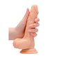 Realistische Dildo Met Testikels - 17 cm - Pleasureplay Realistische Dildo'sRealRock by Shots