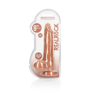 Dong with Testicles - 23 cm - EroticToyzProducten,Toys,Dildos,Realistische Dildo's,,GeslachtsneutraalRealRock by Shots