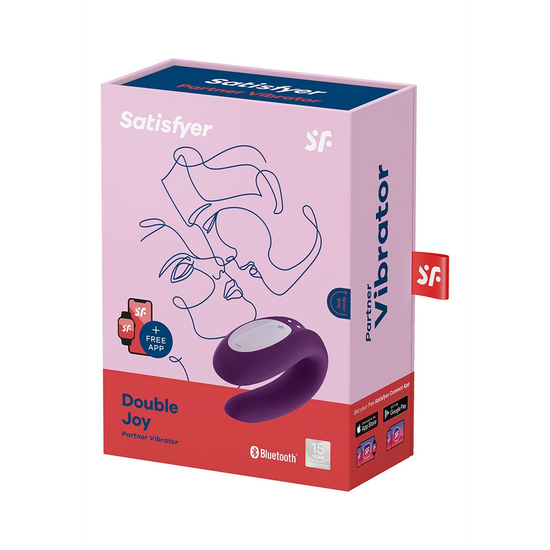 Satisfyer Double Joy Koppel Vibrator - Pleasureplay G - Spot VibratorSatisfyer
