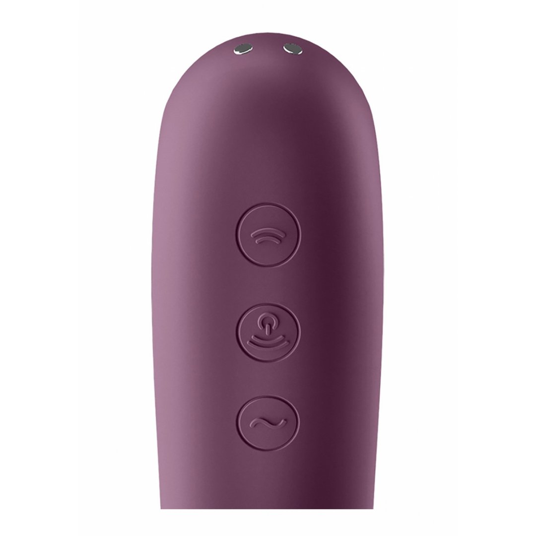 Dual Kiss - Air Pulse Vibrator - EroticToyzProducten,Toys,Vibrators,Clitoris Stimulator,Air Pulse,,VrouwelijkSatisfyer