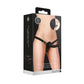 Dubbele Vibrerende Siliconen Strap - On - Pleasureplay Voorbinddildo'sOuch! by Shots