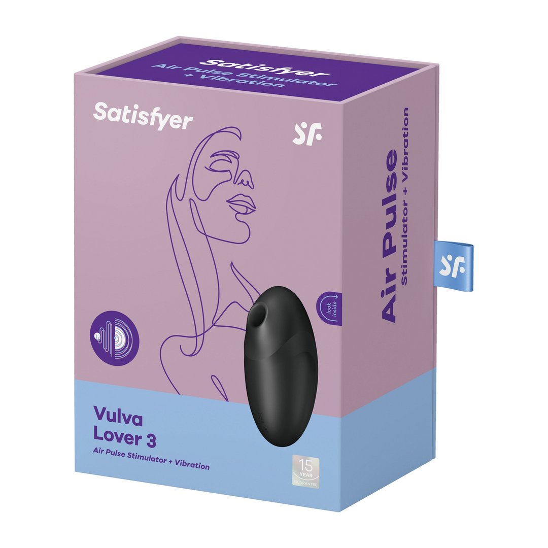 Dubbele Air Pulse Vibrator - Siliconen - EroticToyzAir PulseSatisfyer