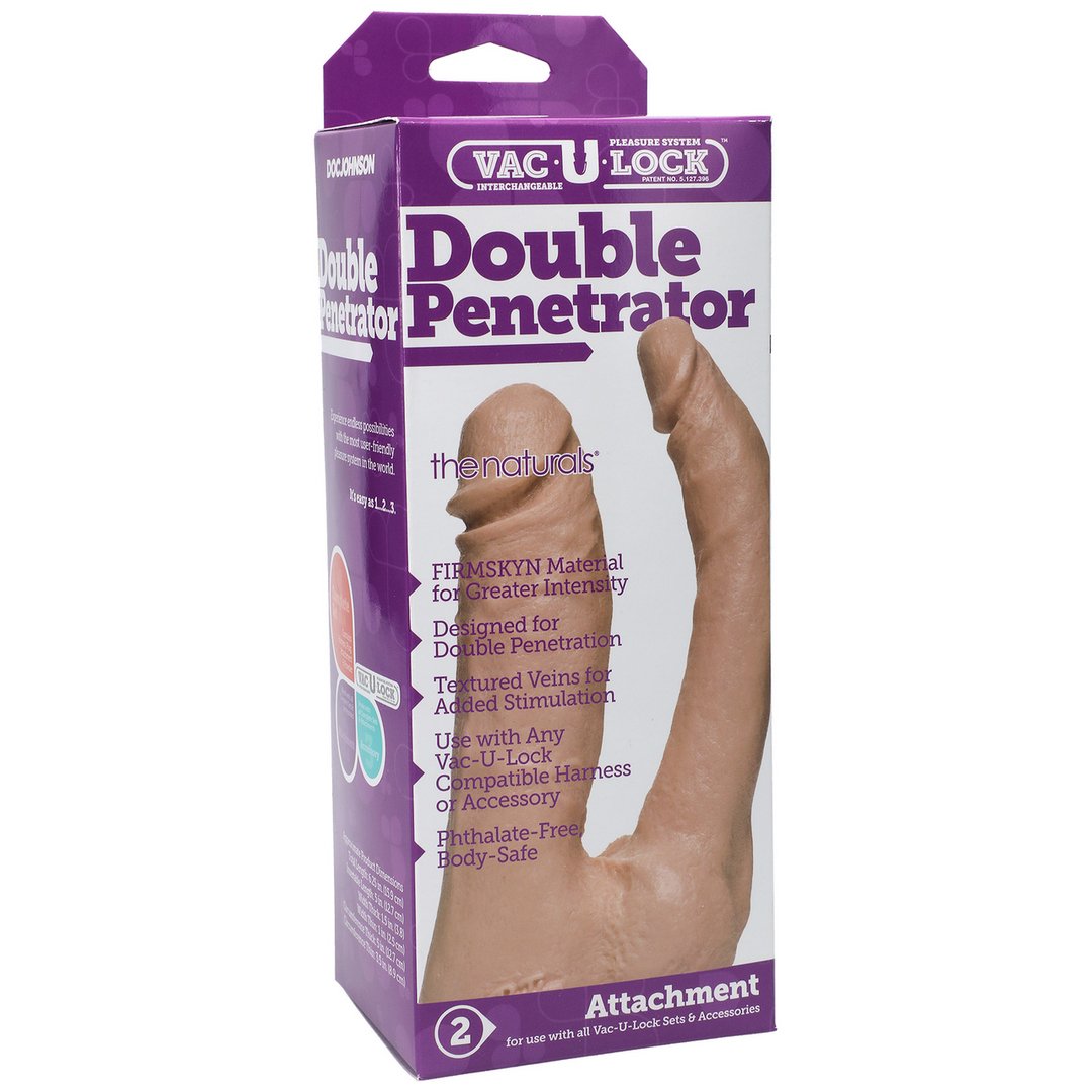 Dubbele Penetrator Dildo - 16 cm - Voor Ultra Harnas - Lichaamsveilig - EroticToyzProducten,Toys,Dildos,Voorbinddildo's,Dubbel,,GeslachtsneutraalDoc Johnson