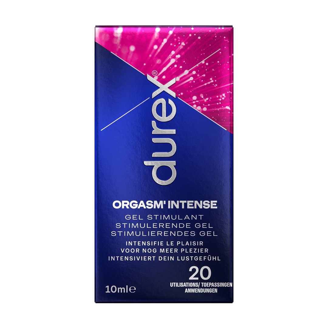 'Durex Intense Orgasme Gel Stimulatie 10 ml - Aardbei' - EroticToyzStimulerende Lotions en GelsDurex