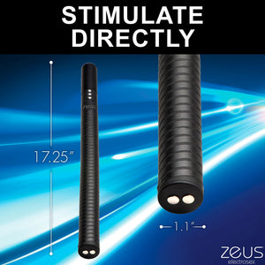 E - Stim Baton - Black - EroticToyzProducten,Toys,Toys met Electrostimulatie,Fetisch,Nieuwe Producten,,GeslachtsneutraalXR Brands