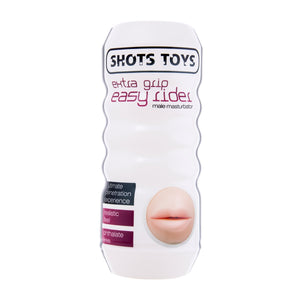 Easy Rider Extra Grip - Mouth - EroticToyzProducten,Toys,Toys voor Mannen,Masturbators Strokers,Handmatige Masturbator,Mond Masturbator,,MannelijkShots Toys by Shots