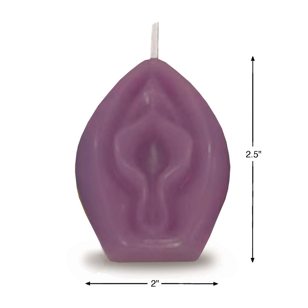 Eden’s Candle Vanilla Scented Vagina Eggplant - EroticToyzKaarsenLittle Genie Productions