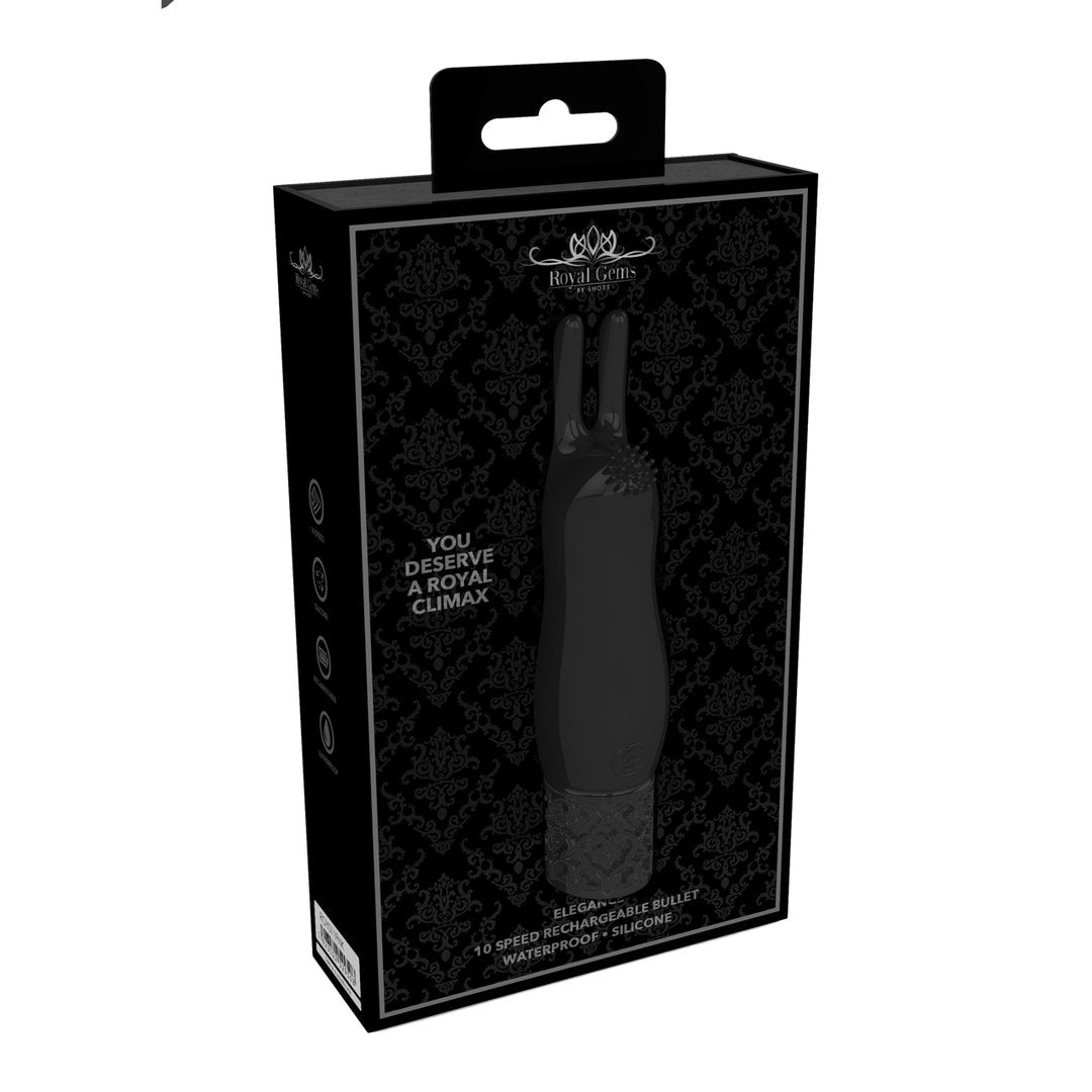 Elegance - Rechargeable Rabbit Vibrator - EroticToyzProducten,Toys,Vibrators,Rabbit Vibrators,,VrouwelijkRoyal Gems by Shots