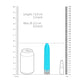 Klassieke Vibrator - 10 Vibraties - Pleasureplay Kogel - en MinivibratorsLuminous by Shots