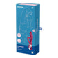 Rabbit Vibrator - Siliconen, Rood, Oplaadbaar, Waterdicht - Pleasureplay Rabbit VibratorsSatisfyer