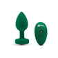 Emerald Vibrerende Buttplug - 6 Standen, M/L - Groen - EroticToyzButtplugs Anale Dildo's VibrerendCOTR Inc.