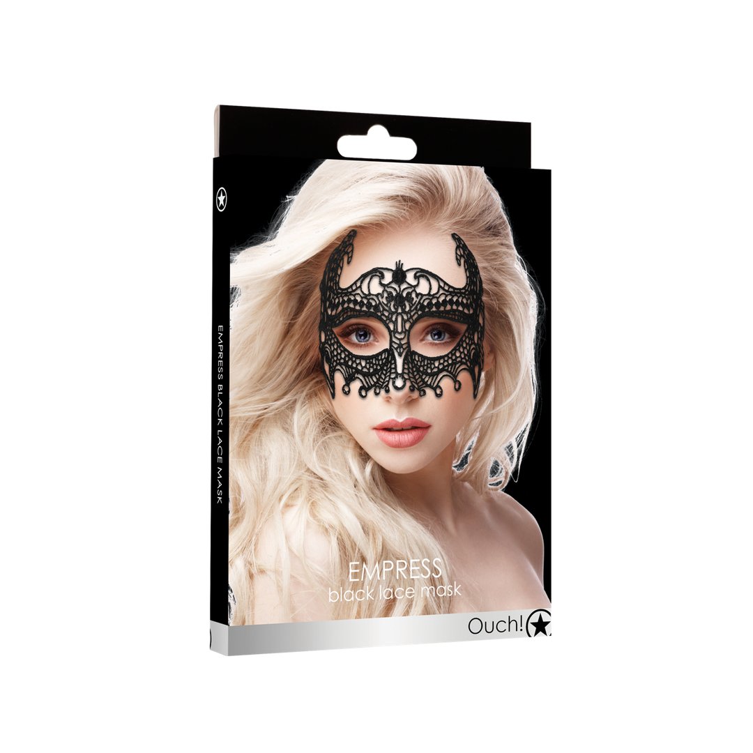 Empress - Black Lace Mask - EroticToyzProducten,Toys,Fetish,Maskers,Oogmasker,,Ouch! by Shots