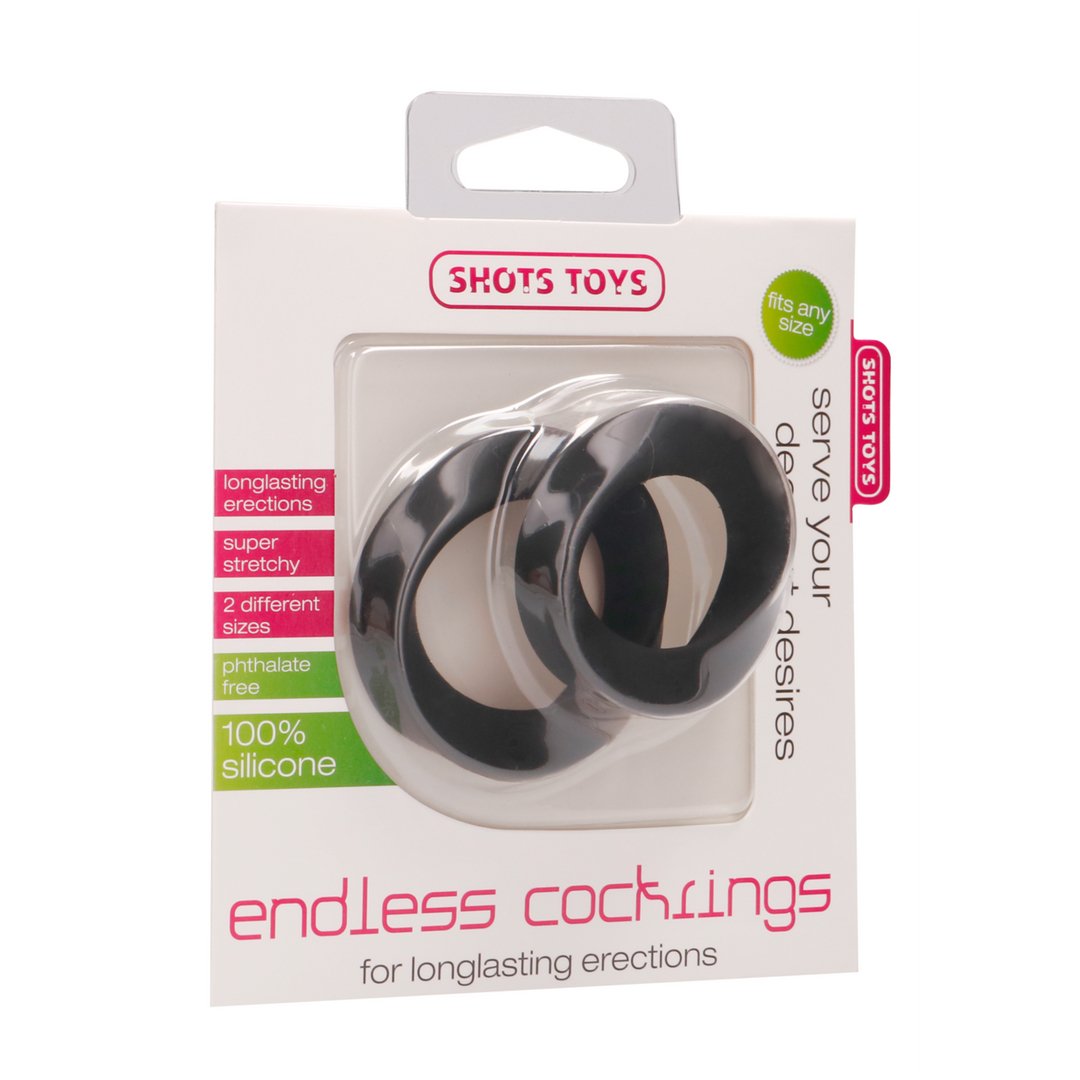 Endless Cockring - Large Medium - EroticToyzProducten,Toys,Toys voor Mannen,Cockringen,,MannelijkShots Toys by Shots