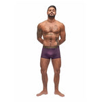 Enhancer Short - S - Eggplant - EroticToyzProducten,Lingerie,Lingerie voor Hem,Boxershorts,,MannelijkMale Power