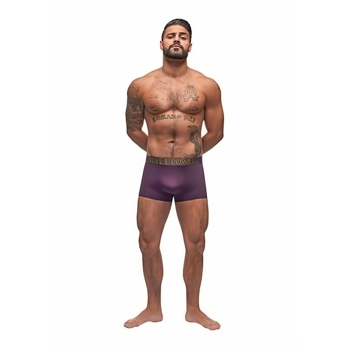 Enhancer Short - XL - Eggplant - EroticToyzProducten,Lingerie,Lingerie voor Hem,Boxershorts,,MannelijkMale Power