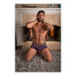 Heren Short - XL - Aubergine - Pleasureplay BoxershortsMale Power