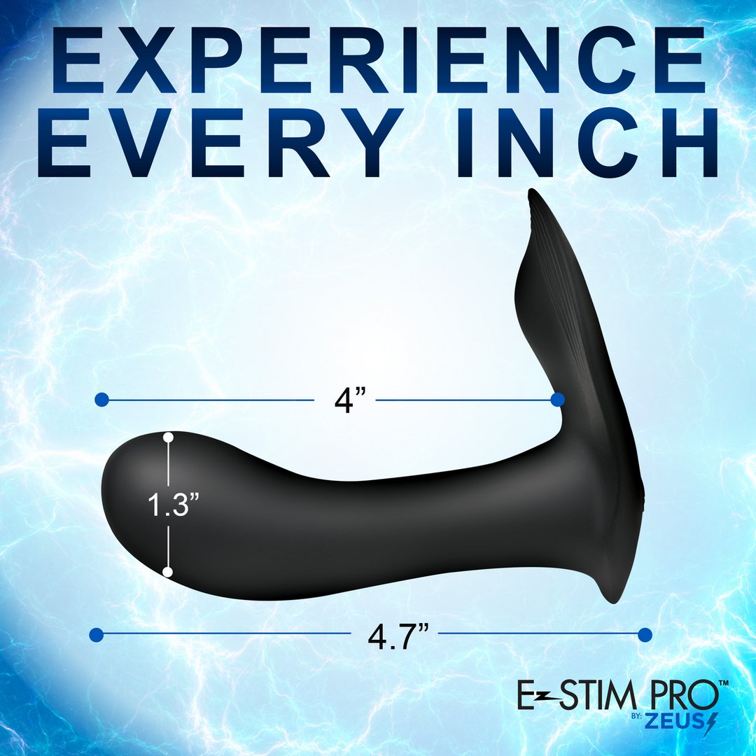 EStim Pro G - Spot Vibrator met Elektrostimulatie - Zwart - EroticToyzVibrerende SlipjesXR Brands