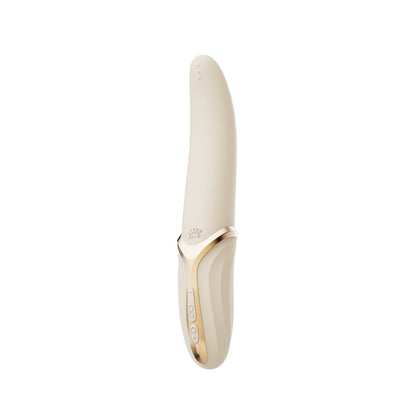 Orale Stimulator - Ivoor - Pleasureplay Verwarmende VibratorsZalo