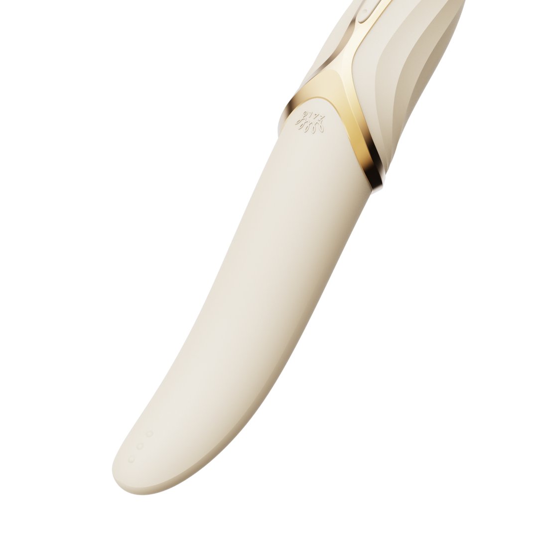 Orale Stimulator - Ivoor - Pleasureplay Verwarmende VibratorsZalo