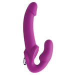 'Evoke Vibrerende Strapless Dildo - Silicone - Roze' - EroticToyzStraplessXR Brands