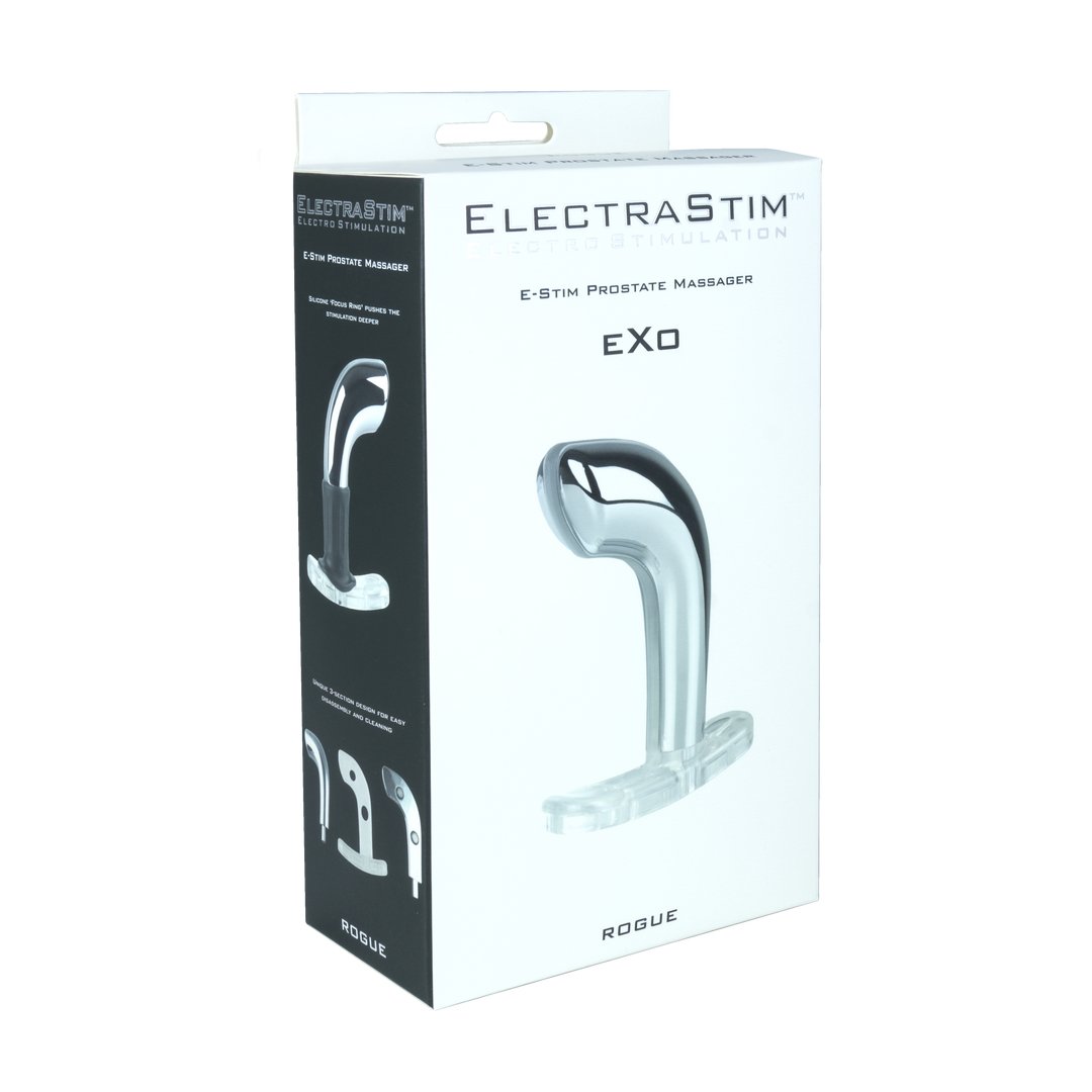 EXO Rogue Prostaat Massager Bi - Polair - Metaal - EroticToyzAnaalElectraStim