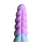 Fantasie Siliconen Dildo Met Zuignap - 21 cm - Oranje/Blauw/Paars - EroticToyzNiet - Fallische Dildo'sXR Brands