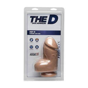 Fat D Realistische Dildo met Ballen 15 cm - Extra Dik & Met Zuignap - EroticToyzRealistische Dildo'sDoc Johnson