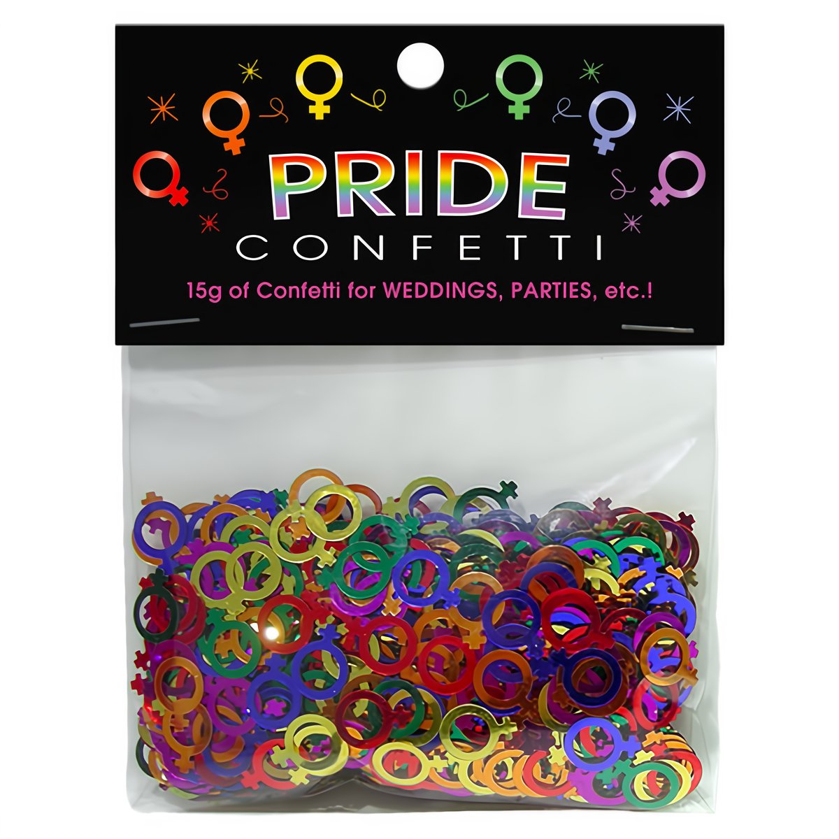 Feestelijke Regenboog Confetti - Lesbisch - EroticToyzProducten,Grappige Erotische Gadgets,Feestartikelen,,GeslachtsneutraalKheper Games