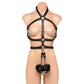 Female Body Harness - XL - Black - EroticToyzProducten,Toys,Fetish,Harnassen,Restraints,Nieuwe Producten,,GeslachtsneutraalXR Brands