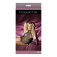 Fishnet Teddy Met Handschoenen - Plus Size - Pleasureplay Queen sizeCoquette