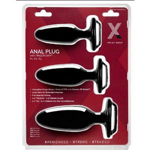 Finger Grip Plug Starter Kit - Butt Plug Kit with Finger Grip - EroticToyzProducten,Toys,Anaal Toys,Buttplugs Anale Dildo's,Buttplugs Anale Dildo's Niet Vibrerend,Kits Sets,Toy Sets,,MannelijkPerfectFitBrand