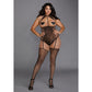Teddy Bodystocking - Visnet en Kant - Pleasureplay Queen sizeDreamgirl