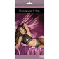 Haltertop en Hotpants Set - Visnet & Kant - Pleasureplay 2 - Delige SetCoquette
