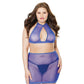 Halter Top en Rok - Vissennet - Pleasureplay 2 - Delige SetCoquette