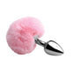 Fluffy Bunny Tail - Anal Plug - Pink - EroticToyzProducten,Toys,Anaal Toys,Buttplugs Anale Dildo's,Buttplugs Anale Dildo's Niet Vibrerend,,GeslachtsneutraalXR Brands