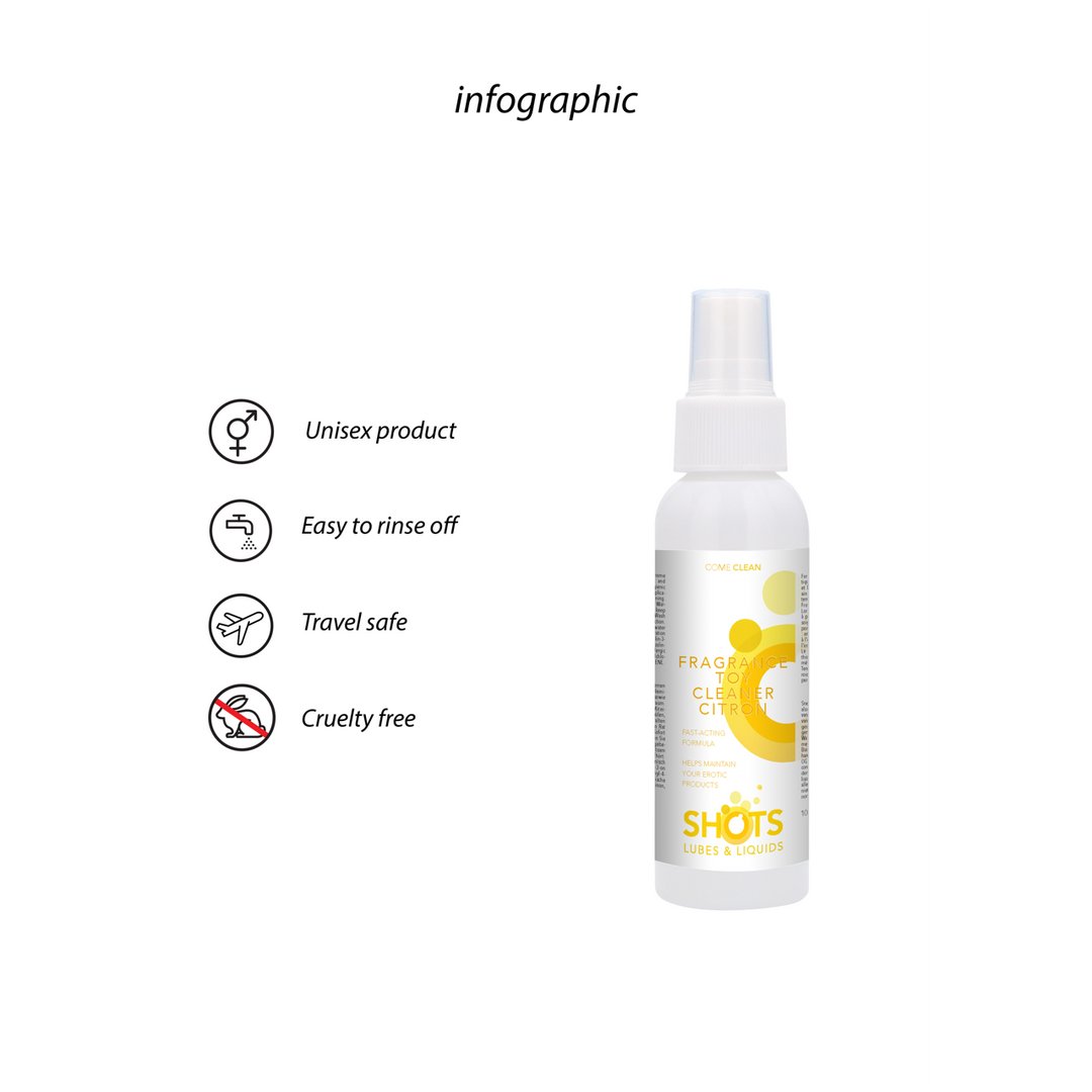 Fragrance Toy Cleaner - 100 ml - EroticToyzProducten,Veilige Seks, Verzorging Hulp,HygiÃ«ne,Reinigingsmiddelen en Deodorant,,GeslachtsneutraalShots Lubes Liquids by Shots