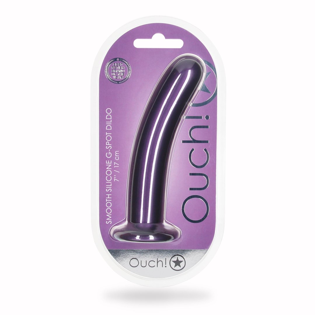 Gladde Silicone G - spot Dildo - 17 cm - EroticToyzSiliconen Dildo'sOuch! by Shots