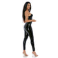 Glanzende Vinyl Broek M Zwart - Night Ride - EroticToyzBodysuits TeddiesForplay