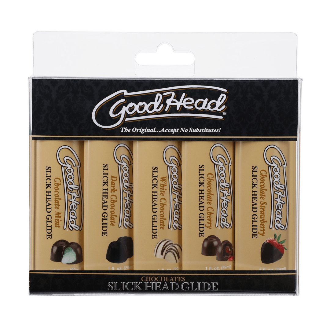 Glijmiddel Met Chocoladesmaken - 5 x 29 ml - Pleasureplay EetbaarDoc Johnson