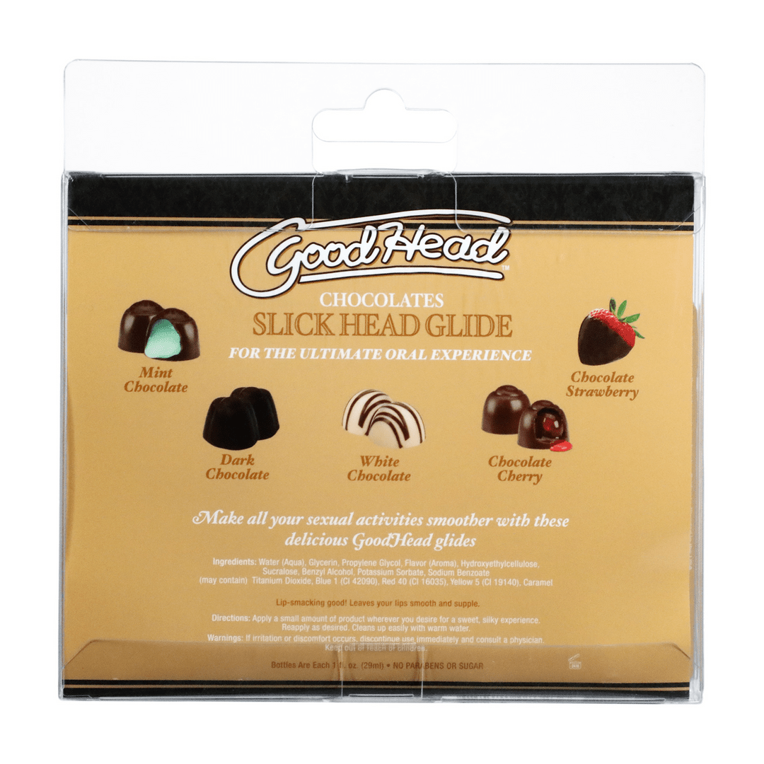 Glijmiddel Met Chocoladesmaken - 5 x 29 ml - Pleasureplay EetbaarDoc Johnson