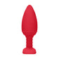 Anaalplug Met Verwarming & Trillingen - Rood - Pleasureplay Verwarmende VibratorsElegance by Shots