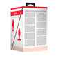 Anaalplug Met Verwarming & Trillingen - Rood - Pleasureplay Verwarmende VibratorsElegance by Shots