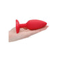 Anaalplug Met Verwarming & Trillingen - Rood - Pleasureplay Verwarmende VibratorsElegance by Shots
