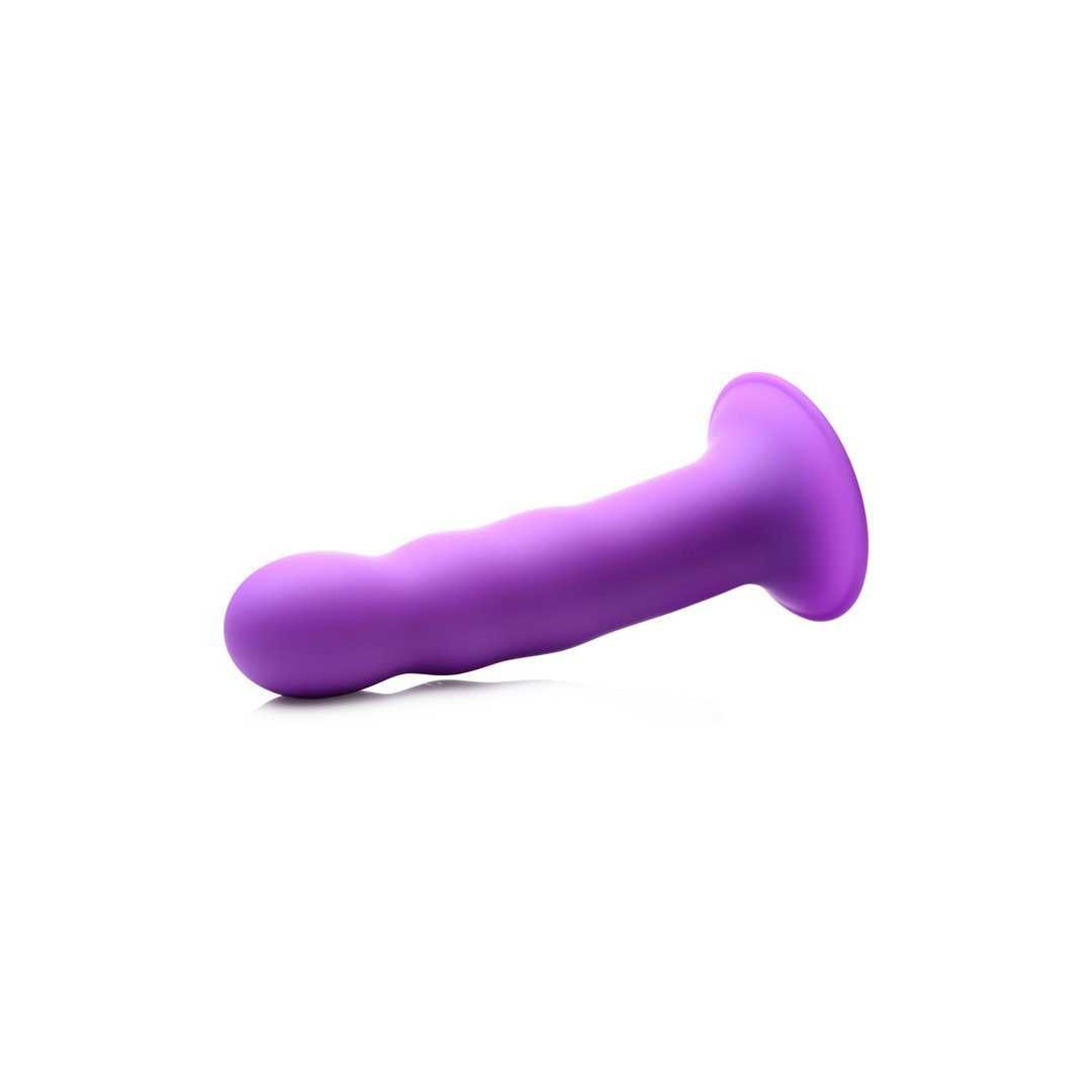 'Golvend Siliconen Dildo Met Zuignap - 20 cm' - EroticToyzRealistische Dildo'sXR Brands