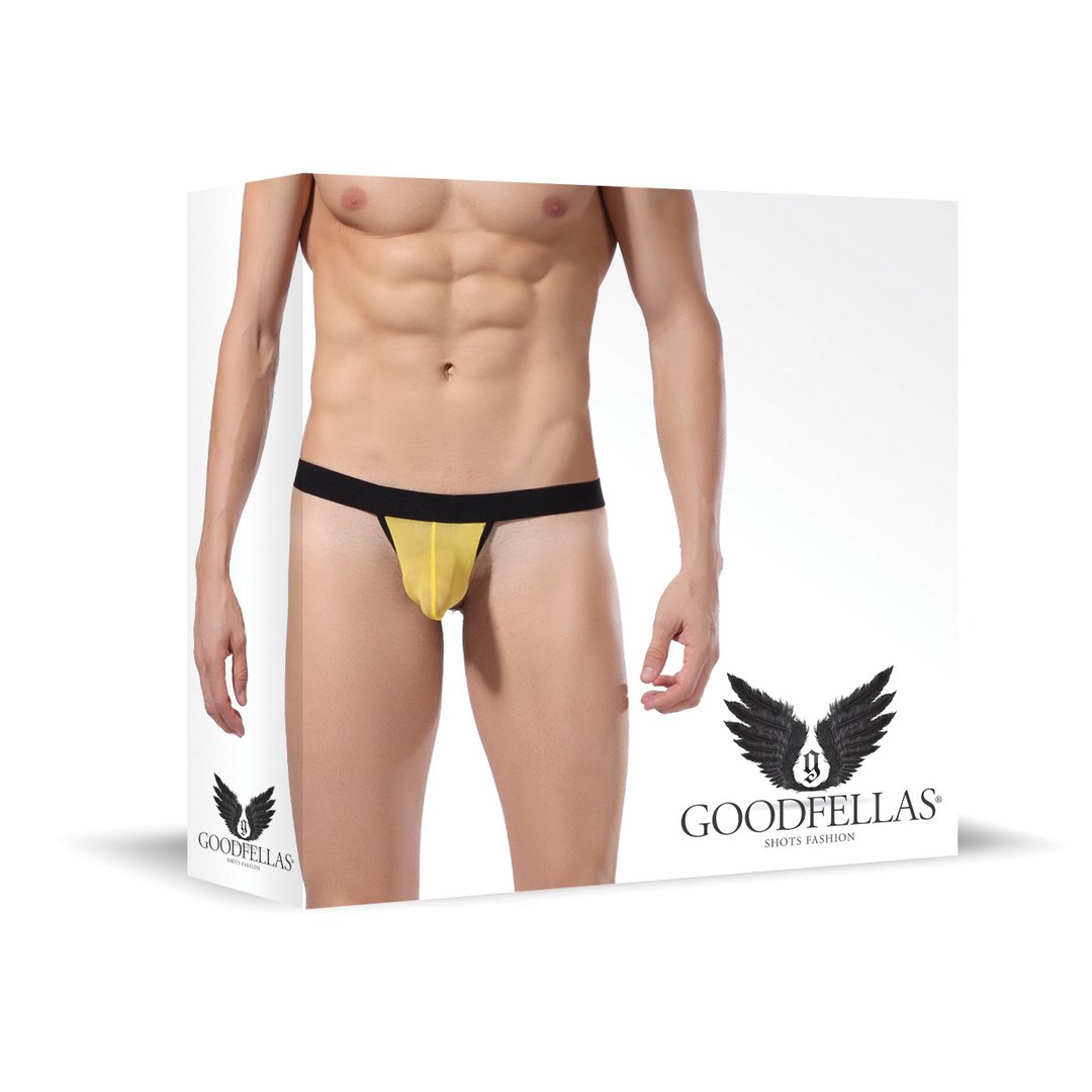 Goodfellas Comfort Jockstrap - Geel - Maat S - EroticToyzJocksGoodfellas by Shots