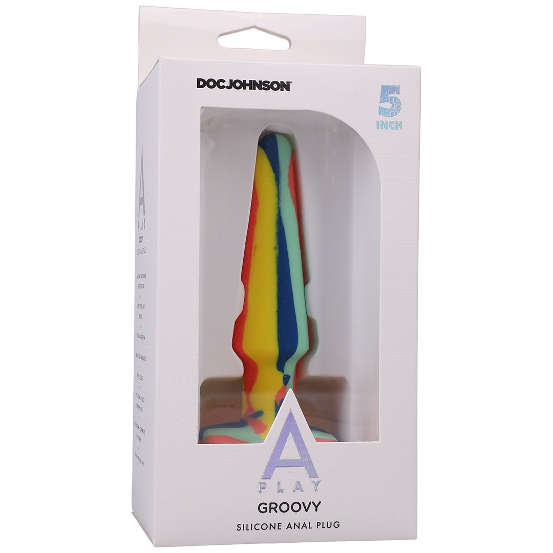 Groovy - 12 Cm - EroticToyzProducten,Toys,Anaal Toys,Buttplugs Anale Dildo's,Buttplugs Anale Dildo's Niet Vibrerend,,GeslachtsneutraalDoc Johnson