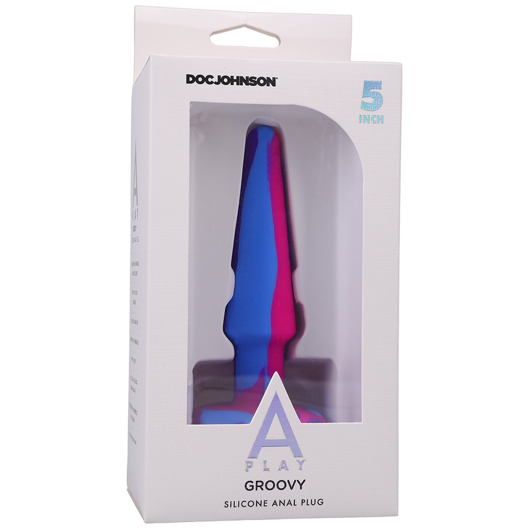 Groovy - 12 cm - EroticToyzProducten,Toys,Anaal Toys,Buttplugs Anale Dildo's,Buttplugs Anale Dildo's Niet Vibrerend,,GeslachtsneutraalDoc Johnson